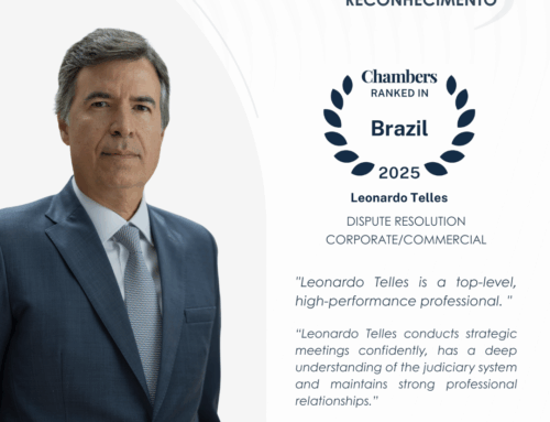 RECONHECIMENTO – Leonardo Telles é incluído no ranking Chambers & Partners